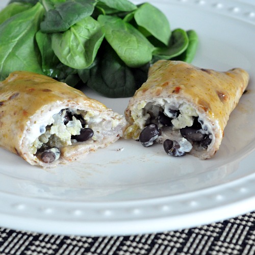 green chile enchiladas