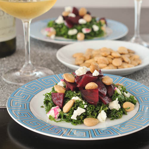 maple roasted beet salad